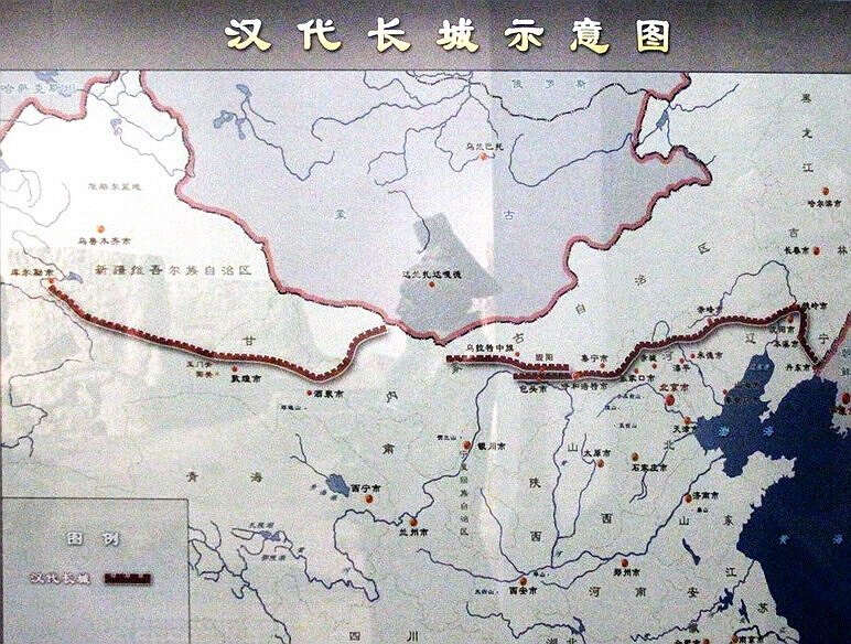 在山海关看燕北长城